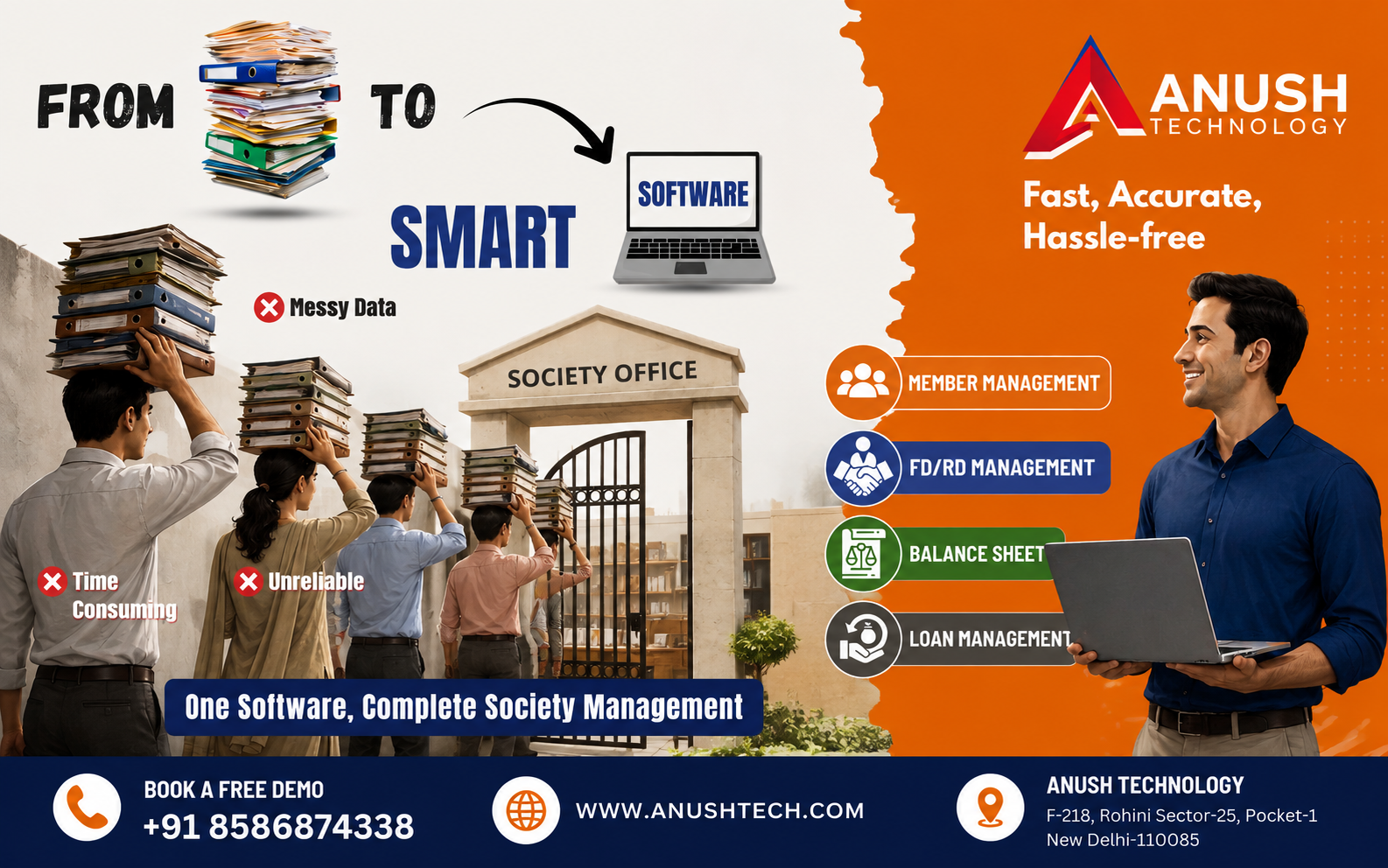 Top Credit Co-operative Society Software for Easy Member & Loan Management